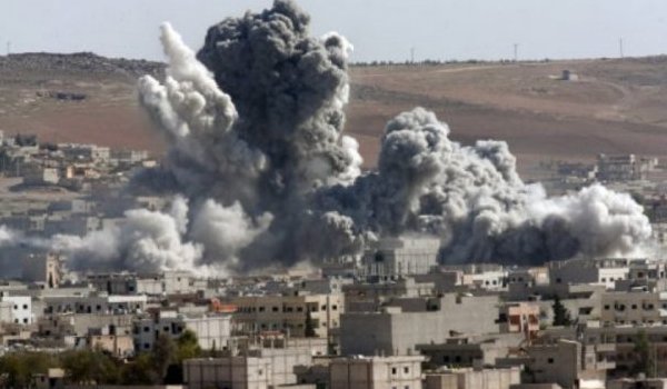 सीरिया में हवाई हमला, 33 लोगों की मौत