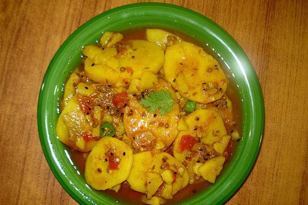 रेसेपी कच्चे केले की सब्जी की रेसेपी कच्चे केले की सब्जी की