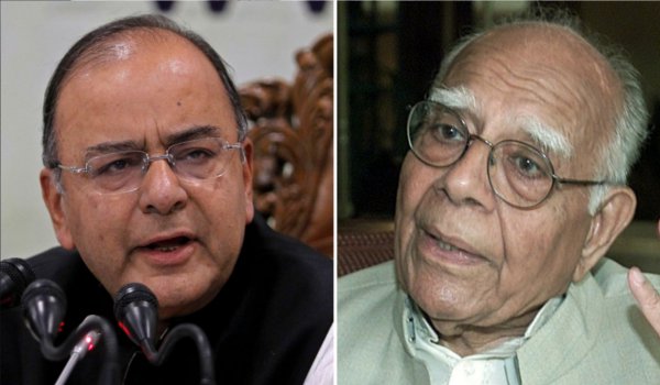 जब जेठमलानी के बार-बार एक ही सवाल पूछने पर अरुण जेटली के वकील भड़क गए जब जेठमलानी के बार-बार एक ही सवाल पूछने पर अरुण जेटली के वकील भड़क गए