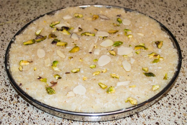 Coconut barfi