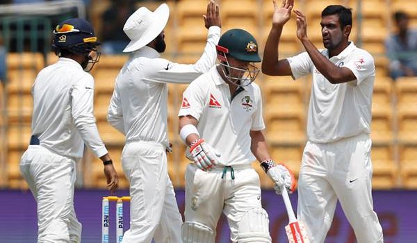 india vs australia 2nd test day 4, Bangalore