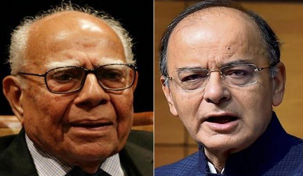 जेठमलानी ने जेटली से पूछा, ‘क्या आप अमृतसर से चुनाव लड़कर अपनी प्रतिष्ठा आंक रहे थे’ जेठमलानी ने जेटली से पूछा, ‘क्या आप अमृतसर से चुनाव लड़कर अपनी प्रतिष्ठा आंक रहे थे’