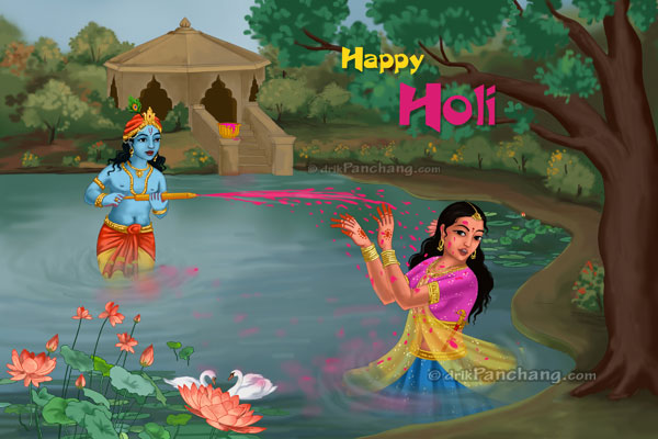 How to believe Holi festival in different places in India