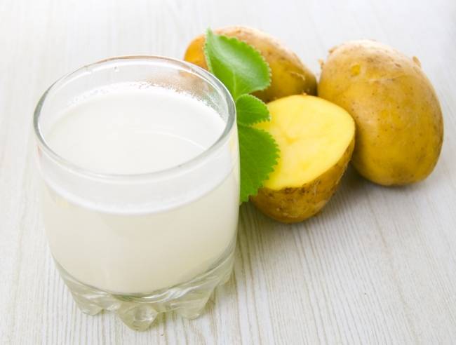 benefits of potato juice for hair