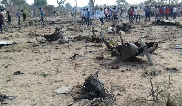 वायुसेना का सुखोई लडाकू विमान बाडमेर में दुर्घटनाग्रस्त