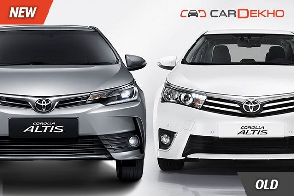 What's the difference in the new and old Toyota Corolla Altis, know here