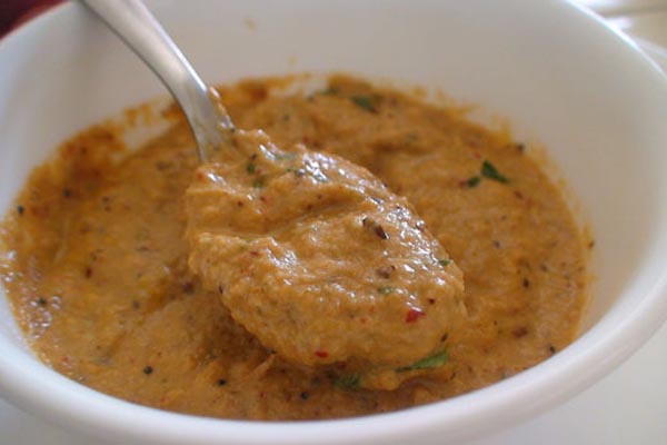 began ki chutni recipe in hindi