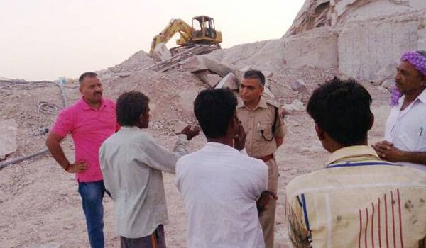 जालोर में खान मेंं विस्फोट, तीन श्रमिकों की मौत जालोर में खान मेंं विस्फोट, तीन श्रमिकों की मौत