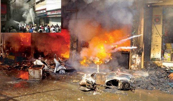 इंदौर : पटाखा दुकान में लगी आग, 8 की मौत