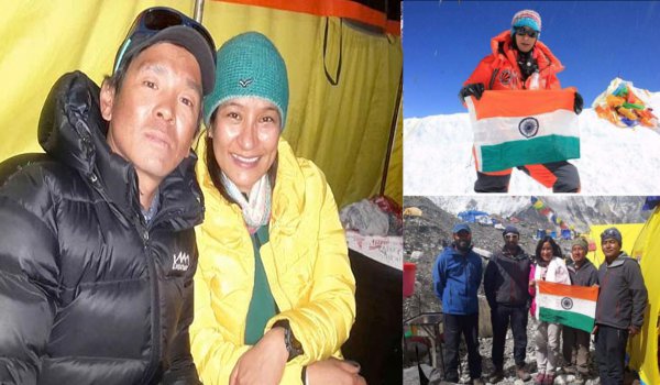 Anshu Jamsenpa : indian woman tops mount everest twice in week, breaks record