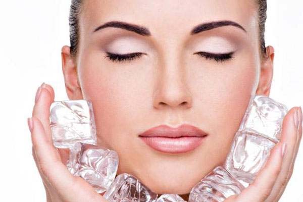 face icing is beneficial for skin in summer season
