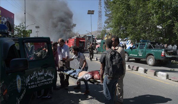 काबुल आत्मघाती हमले में 80 की मौत, 350 घायल