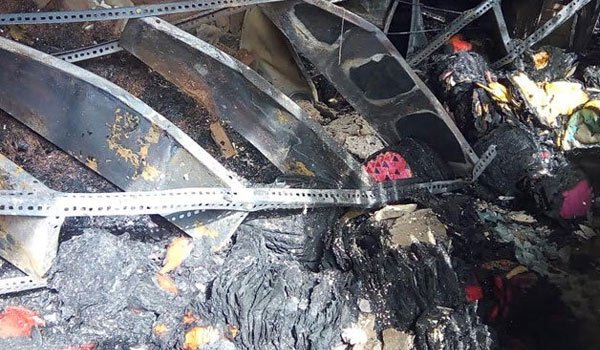 कानपुर: आग में परिवार के 4 सदस्य जिंदा जले