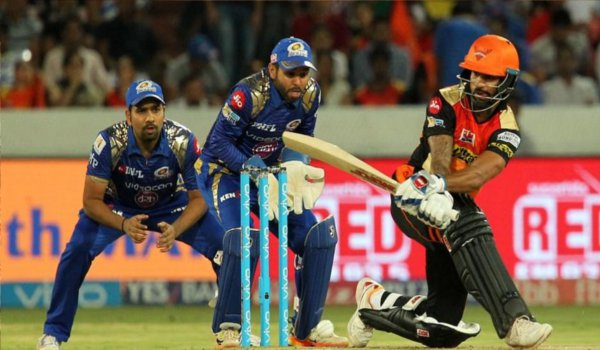 IPL 2017 : हैदराबाद ने घर में दिखाया दम, मुंबई को दी मात IPL 2017 : हैदराबाद ने घर में दिखाया दम, मुंबई को दी मात