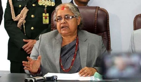 नेपाल की चीफ जस्टिस के खिलाफ महाभियोग, गृह मंत्री का इस्तीफा नेपाल की चीफ जस्टिस के खिलाफ महाभियोग, गृह मंत्री का इस्तीफा