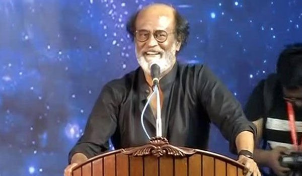 south superstar Rajinikanth says will enter politics if it's god's will