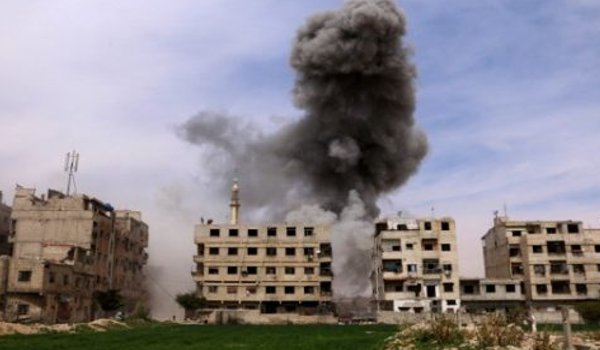 सीरिया में अमरीकी हवाई हमलों में 35 लोगों की मौत