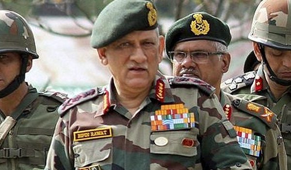 सामान्य रूप से मानव कवच का इस्तेमाल नहीं करती भारतीय सेना : जनरल बिपिन रावत