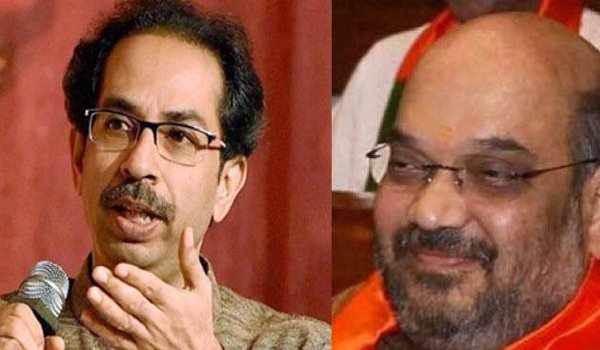 अमित शाह, उद्धव की मुलाकात से पहले भाजपा, शिवसेना में तकरार अमित शाह, उद्धव की मुलाकात से पहले भाजपा, शिवसेना में तकरार