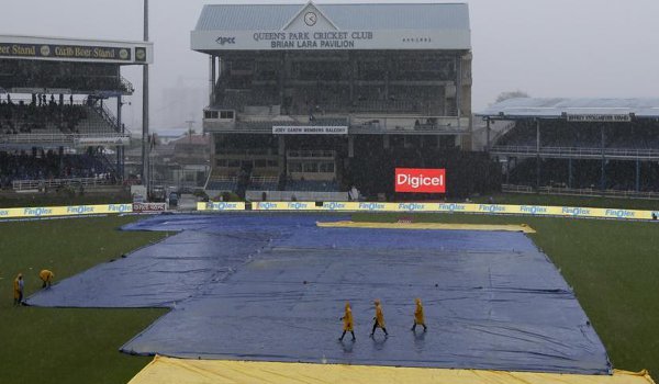India vs West Indies 1st ODI : play stopped due to rain