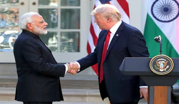 भारत व अमरीका ने आर्थिक सहयोग बढ़ाने, आतंकवाद से लड़ने की प्रतिबद्धता जताई
