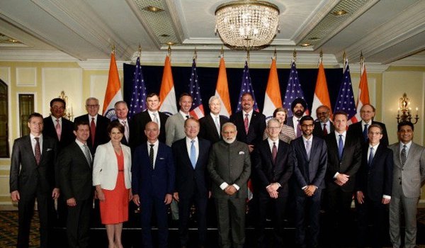 प्रधानमंत्री मोदी ने अमरीकी कारोबारियों को आमंत्रित किया