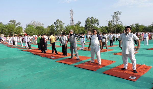 योग प्राचीन भारतीय परम्परा एवं संस्कृति की अमूल्य देन हैः राज्यमंत्री देवासी