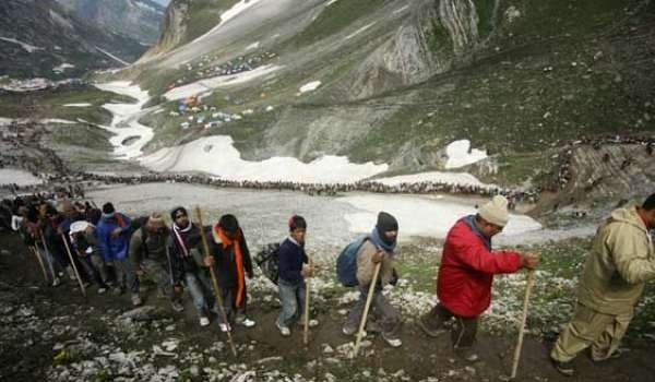 अमरनाथ के लिए 4,477 तीर्थयात्रियों का जत्था रवाना