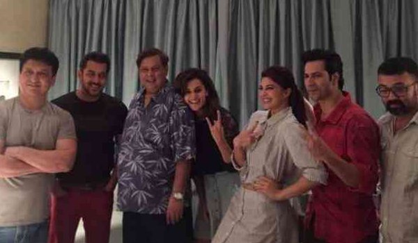 Salman Khan meet judwa 2 team