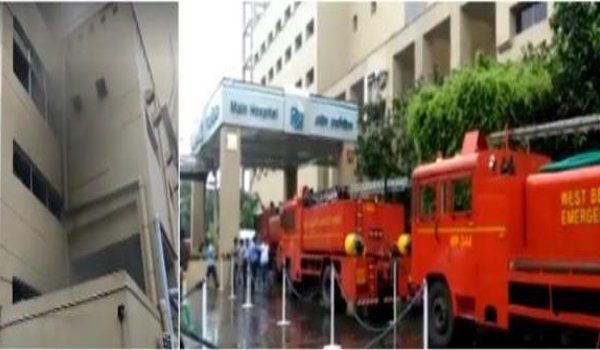 कोलकाता के अपोलो अस्पताल में आग, कोई हताहत नहीं