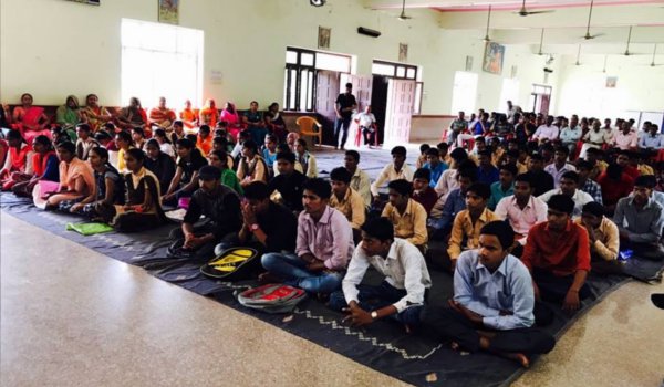 Pratibha samman samaroh Organized by sewa bharti in Kotputli