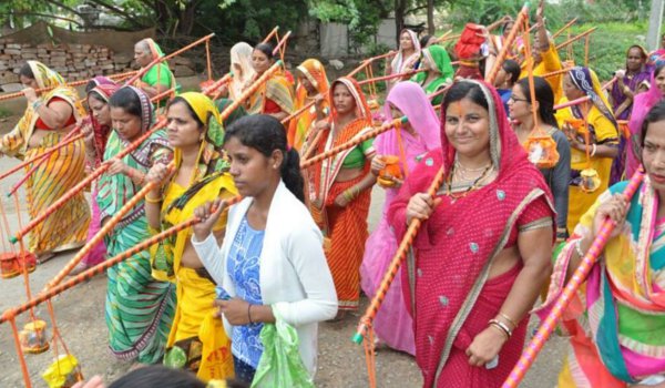 Kavad Yatra and Shiva Jalabhishek at Joganiya Dham Pushkar