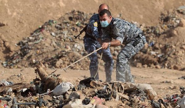 इराक में दो बडी कब्रगाह में मिले 500 शव