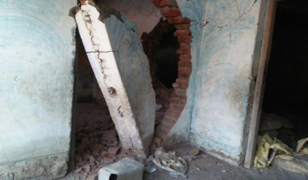 बिहार में नक्सलियों ने विस्फोट कर सामुदायिक भवन उड़ाया