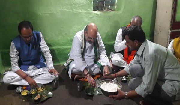 Madhya Pradesh: No toilet in tribal house in Bhopal where Amit Shah had lunch