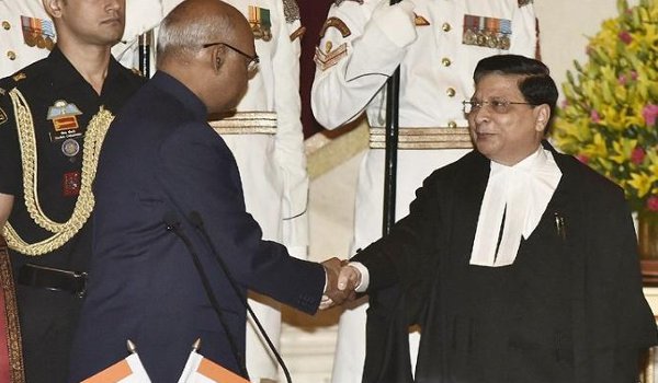 justice Deepak Mishra sworn in as new Chief Justice of india