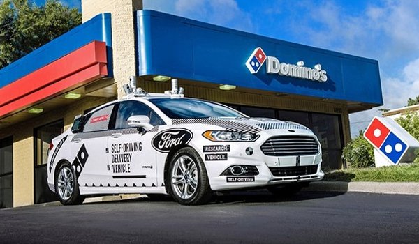 Domino's and Ford will test self driving pizza delivery cars