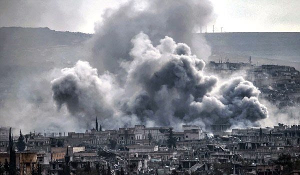सीरिया : हवाई हमले में 43 नागरिकों की मौत