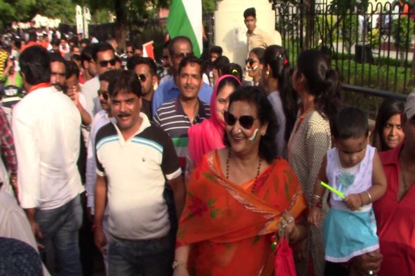 उदयपुर में निकली तिरंगा यात्रा में नजर आया युवा जोश उदयपुर में निकली तिरंगा यात्रा में नजर आया युवा जोश