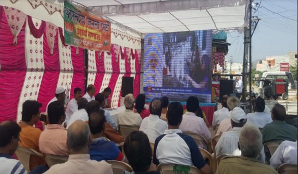 ‘मन की बात’ के लिए वार्ड संख्या 23 में लगाई बड़ी LED स्क्रीन ‘मन की बात’ के लिए वार्ड संख्या 23 में लगाई बड़ी LED स्क्रीन