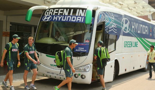 Who Threw a Stone at the Australian Cricket Team Bus in Bangladesh?