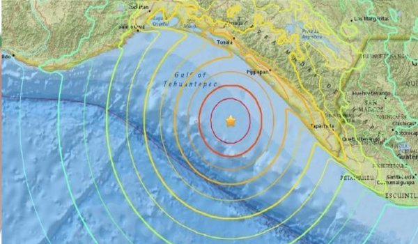 मेक्सिको में 8.2 तीव्रता का भूकंप, 15 की मौत