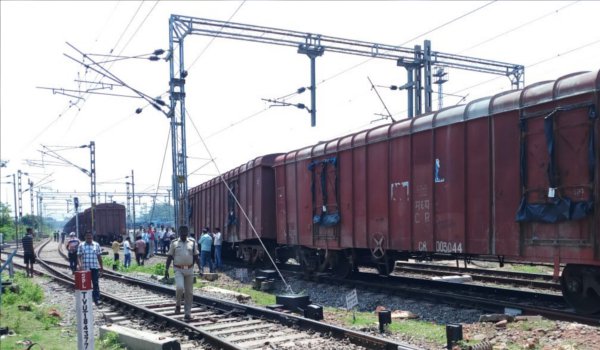 Sikharpur railway crossings: Goods train derails in Odisha