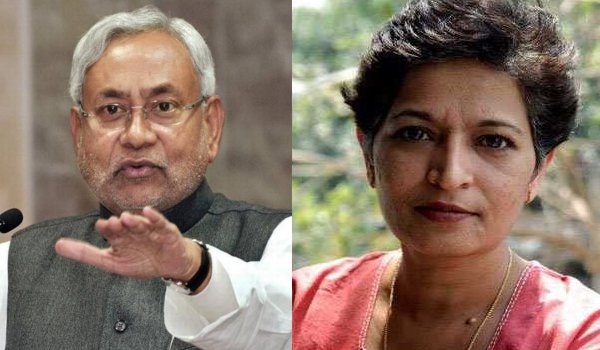 Nitish kumar lambasts Karnataka government over Gauri lankesh murder probe