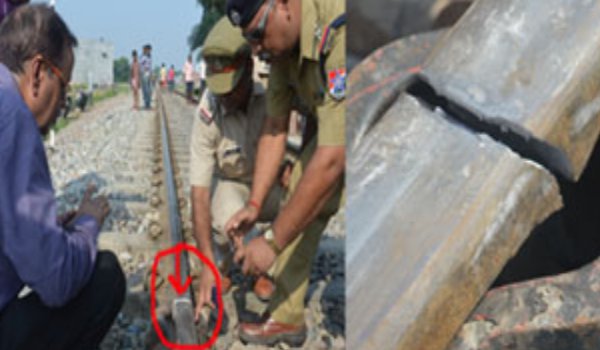 युवक की सतर्कता से फर्रुखाबाद में बड़ा रेल हादसा टला