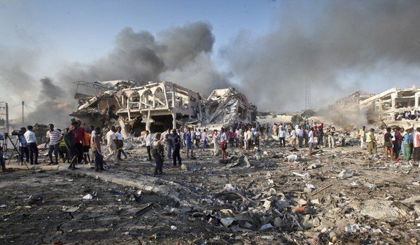 सोमालिया में ट्रक धमाका, मृतकों की संख्या बढ़कर हुई 230