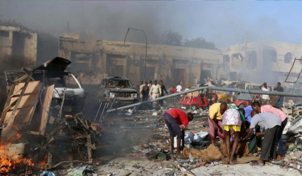 सोमालिया की राजधानी मोगादिशू में बम विस्फोट, 40 की मौत