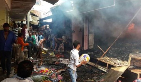 Smoke from fireworks explosion chokes teen sisters to death in agra