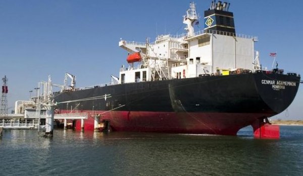अमरीकी जहाज कच्चे तेल की पहली खेप लेकर भारत पहुंचा