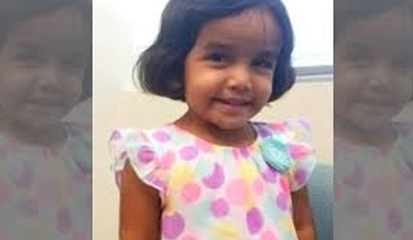 अमरीका में लापता भारतीय बच्ची की मौत की हुई पुष्टि